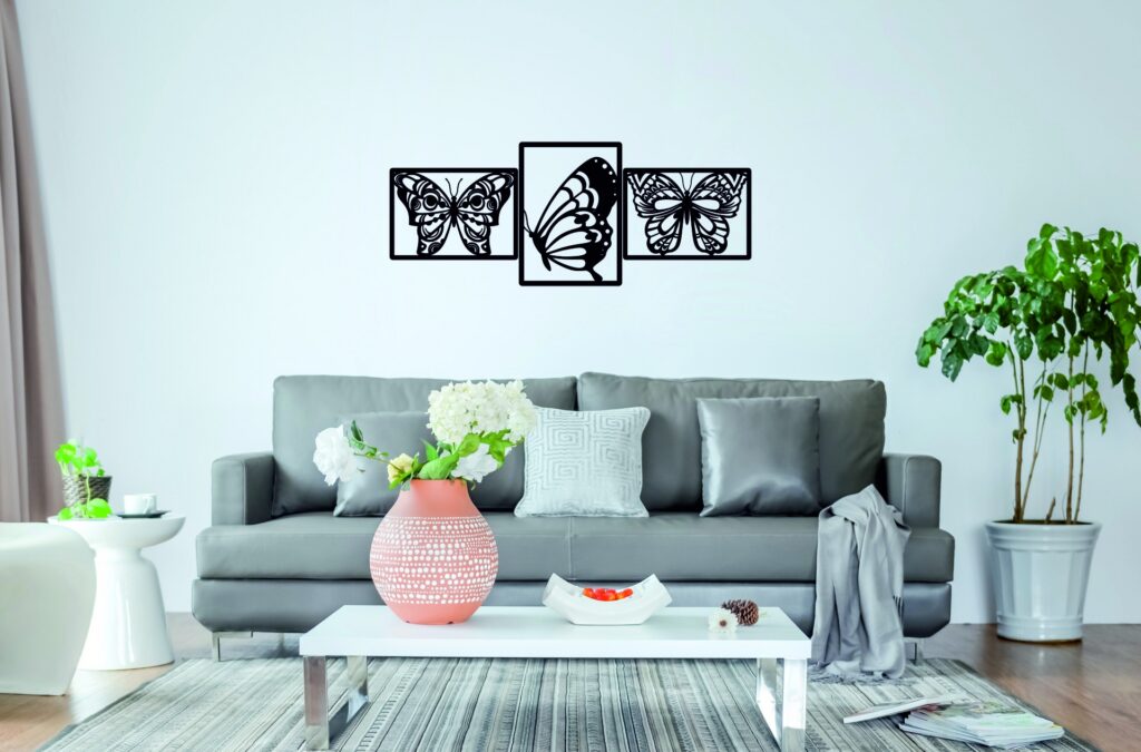 fondo3 Tríptico de mariposas – 3 piezas, 40 × 110 cm